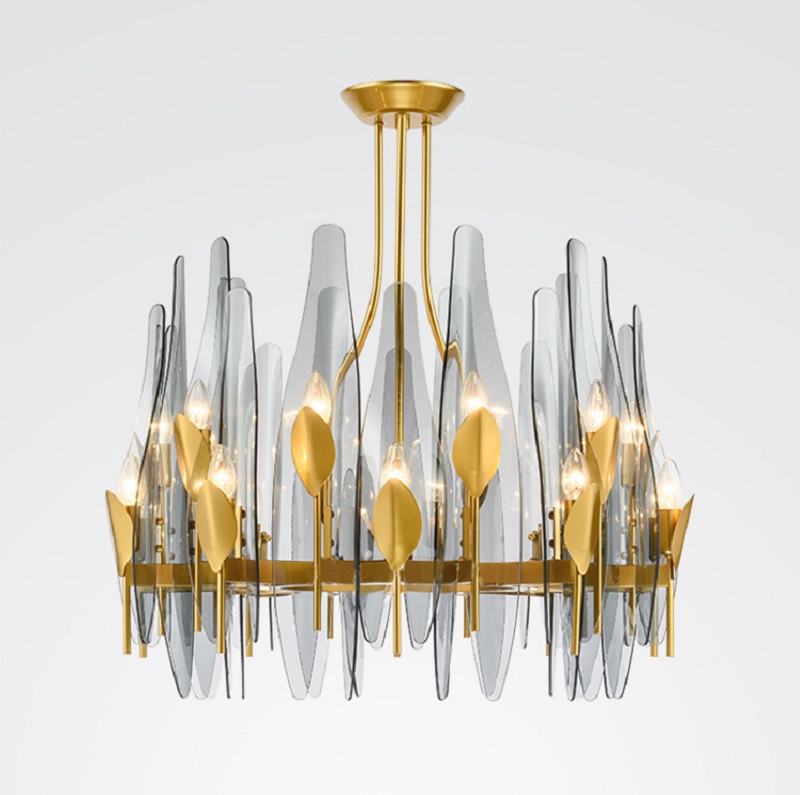 Люстра Max Ingrand Dahlia Chandelier designed by Max Ingrand in 1954  фото 1