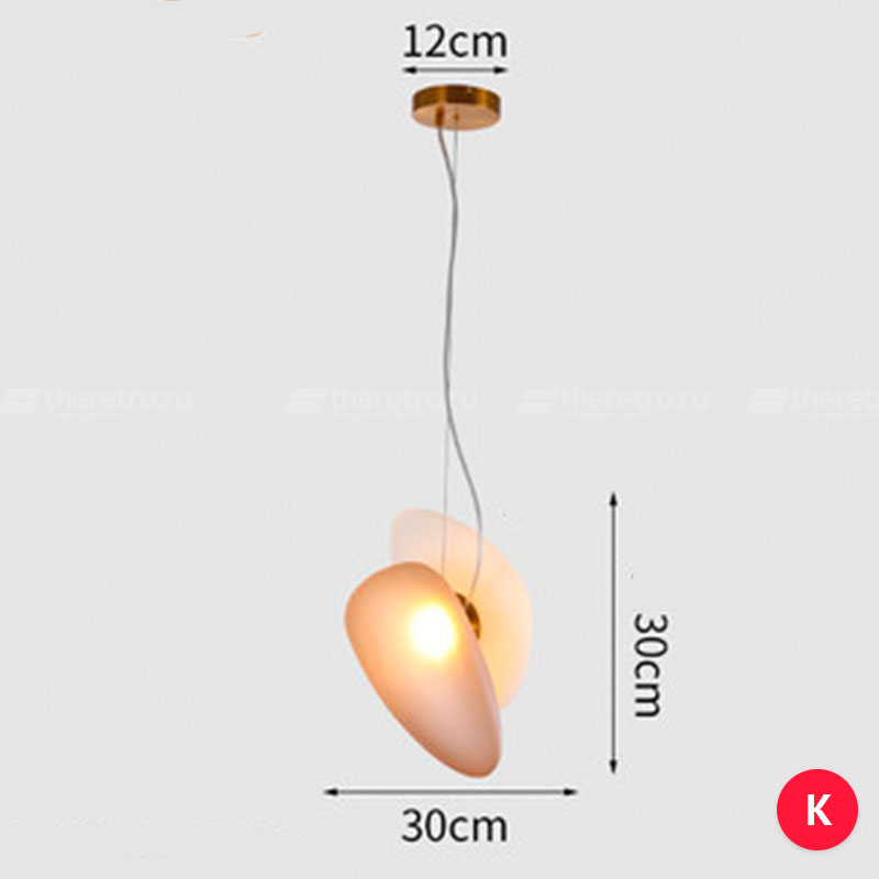Серия светильников в виде комбинаций двух матовых плафонов разных форм и оттенков LINDIS фото 23