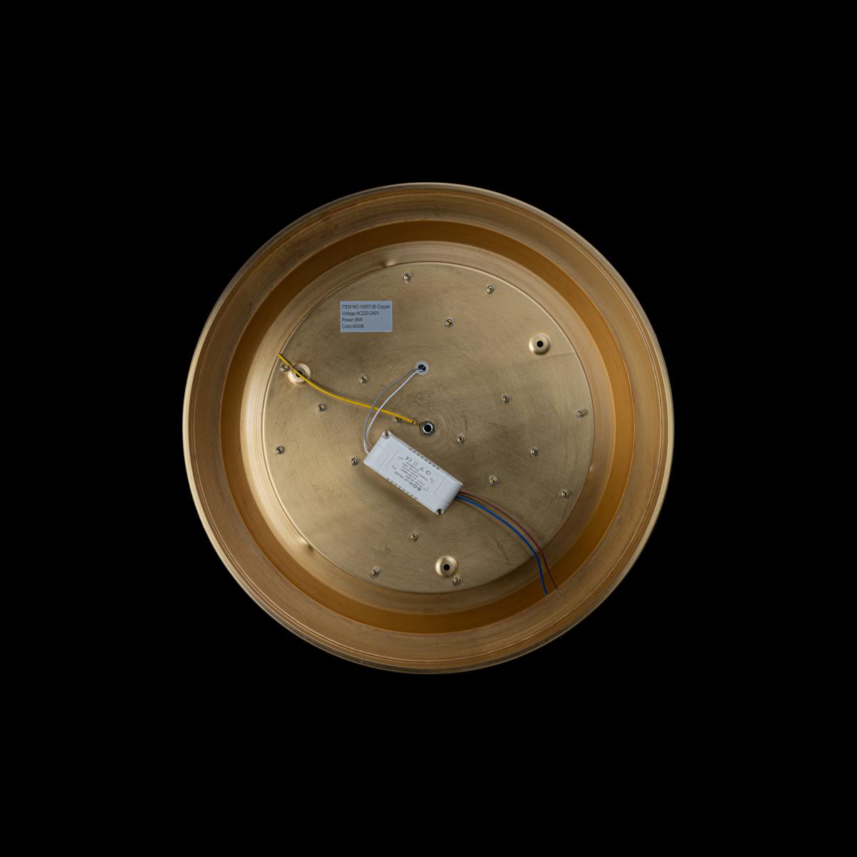 Потолочный Светильник Button 10007/36 Copper фото #num#