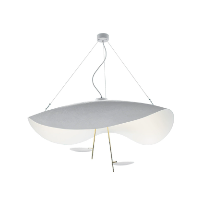 Подвесной светильник CATELLANI & SMITH LEDERAM MANTA S2 PENDANT Gold фото 2 Подвесной светильник CATELLANI & SMITH LEDERAM MANTA S2 PENDANT Gold фото 2