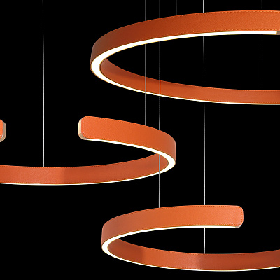 Подвесной Светильник Ring 10025/3 Orange фото 6