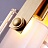 Дизайнерский подвесной светильник с белым плафоном в скругленном хрустальном слитке NELLY фото 3