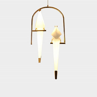 Подвесной светильник Origami Bird Perch 2 плафон  фото 3