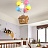Люстра с воздушными шарами для детской комнаты BALLOON-UP В 8 плафонов  фото 4