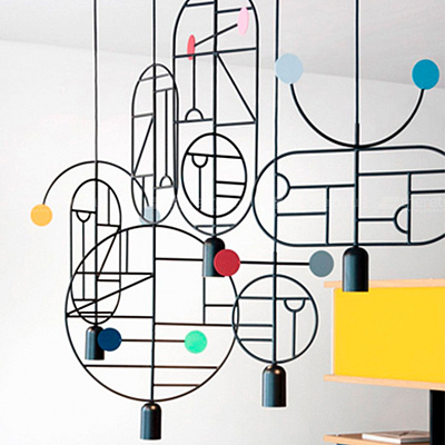 Коллекция подвесных светильников Lines & Dots Home Adventures Alvaro Goula & Pablo Figuera B2 фото 4