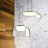 Светодиодный подвесной светильник из стекла C фото 4