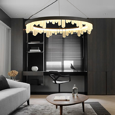 Black Ice Chandelier фото 13
