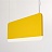Подвесной светильник New Slab LED Pendant Light By Lukas Peet, from ANDlight 210 см  Желтый фото 2
