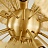 Дизайнерская люстра из металла INCA BALL 12 плафонов  фото 8