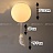 Серия потолочных светильников Мишка на шаре WASTY модель D средний фото 12