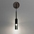 Настенный светильник-бра с плафоном цилиндрической формы NIGHT WALL фото 5