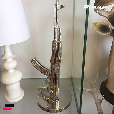 Gun AK-47 Серебро (Хром) фото 7