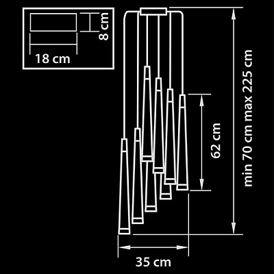 Подвесной светильник LED фото 7