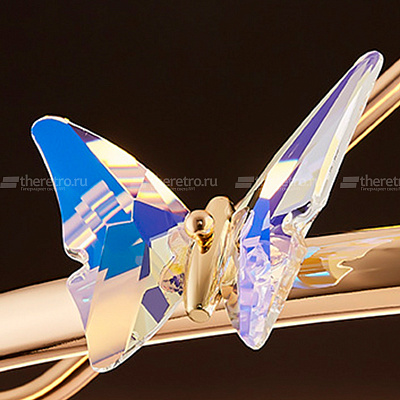 Потолочная светодиодная люстра BUTTERFLY B фото 7