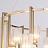 Дизайнерская люстра со стеклянными плафонами на струнном подвесе KRISTEL 30 плафонов  фото 9