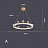 Серия кольцевых люстр с LED-свечением по контуру и шарообразными многогранными плафонами JOSIAN модель D 100 см   фото 3