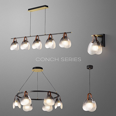 Реечный, рядный светильник CONCH L фото 10