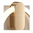 Серия подвесных светодиодных светильников с отделкой в цвете латунь по внутреннему контуру кольцевидного плафона GINA A золотой фото 6