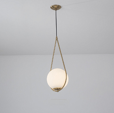 Люстра CORDA PENDANT LAMP Черный фото 7