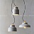 Серия подвесных светильников в индустриальном стиле с плафонами из цемента ZIEL B фото 16