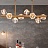 Подвесной светильник Brianna-3 80 см  Золотой фото 9