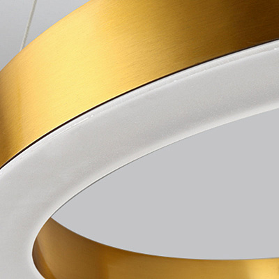 Светильник в виде колец Light Ring фото 6
