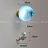 Настенный светодиодный светильник Космонавт-2 B 25 см  фото 16