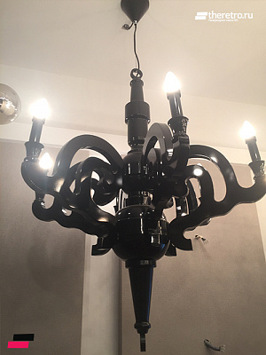 Moooi Paper Chandelier 50 см  Черный фото 7