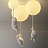 Серия потолочных светильников Мишка на шаре WASTY модель C средний фото 17