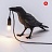 Настольная лампа Bird Lamp Black designed by Marcantonio Raimondi Malerba Черный B фото 4