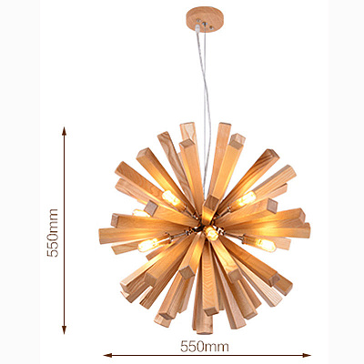 Loft Wooden Sputnik фото 8
