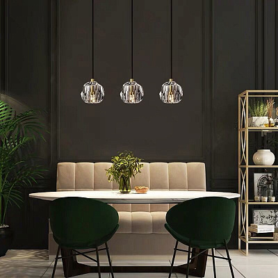 Люстра RH Boule De Cristal Round Cluster Chandelier фото 11