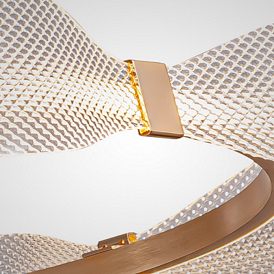 Кольцевые люстры и светильники BERTINA 2 кольца фото 15