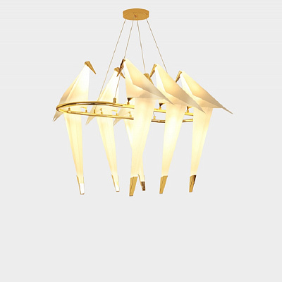 Подвесной светильник Origami Bird Perch 2 плафон  фото 6
