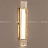 Светодиодный настенный светильник с прямоугольным плафоном из стеклянных пластин со структурой воздушных пузырьков LAVA фото 2