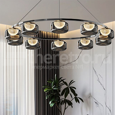 Кольцевые люстры и светильники MAYER RING фото 9