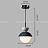 Подвесной светильник в скандинавском стиле POMPON Серый фото 2