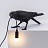 Настольная лампа Bird Lamp Black designed by Marcantonio Raimondi Malerba Черный B фото 6