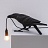 Настольная лампа Bird Lamp Black designed by Marcantonio Raimondi Malerba Белый A фото 7
