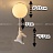 Серия потолочных светильников Мишка на шаре WASTY модель D средний фото 5