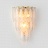 Настенный светильник в стиле постмодерн с декором из стилизованных стеклянных перьев PLUMAGE WALL фото 3