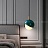 Подвесной светильник в виде стилизованного цветочного бутона с матовым стеклянным плафоном в корпусе из художественно окрашенного металла FLORIS фото 5