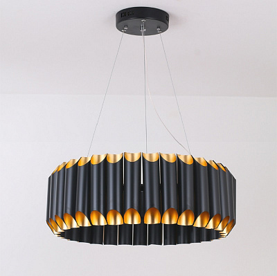 Люстра GALLIANO ROUND SUSPENSION LIGHT by DELIGHTFULL 60 см  Белый  фото 1