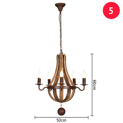 Antiquity Wine Barrel Chandelier фото 8