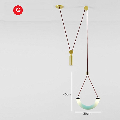 Roll & Hill Shape Up 5-Piece Chandelier V9 F фото 9