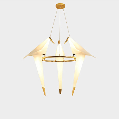 Подвесной светильник Origami Bird Perch 2 плафон  фото 4