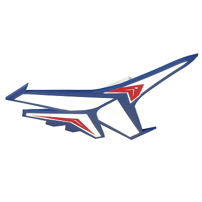 Потолочный светильник в виде самолета JET  фото 1