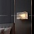 Настенный светильник с плафоном прямоугольной формы из рельефного стекла FABIOLA WALL фото 4