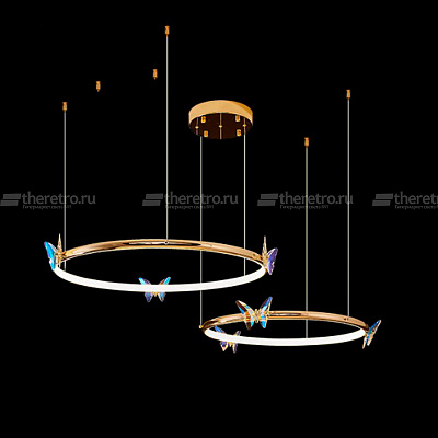 Подвесной светильник BUTTERFLY E 80 см  фото 23
