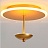 Потолочный светильник с внешним LED-свечением у основания и перевернутым зонтиком с дополнительным источником света LEONA фото 8